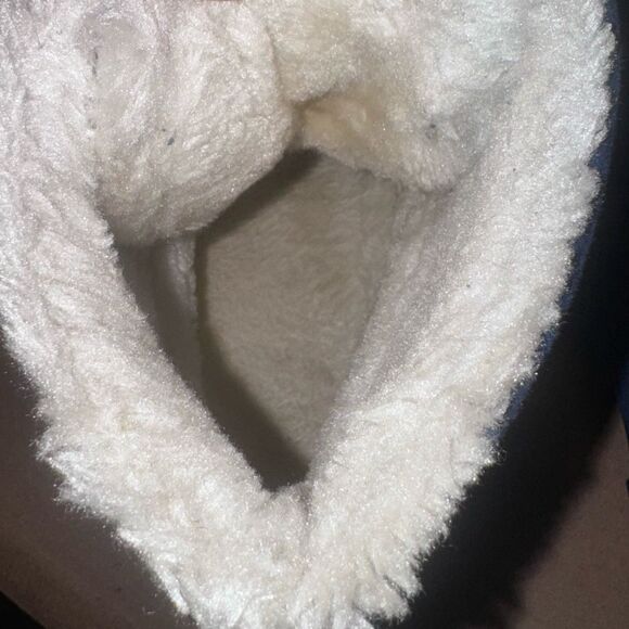 Blue SQL Suede Fur Lined Ankle Boots Winter Snow Boots for Women  9.5 - Picture 6 of 8